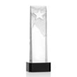 Stapleton Star Award on Base - Black | https://www.bestnamebadges.com