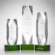 Delta Award on Base -  Green | https://www.bestnamebadges.com