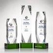 Delta VividPrint™ Award on Base - Green | https://www.bestnamebadges.com