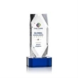 Delta VividPrint™ Award on Base - Blue | https://www.bestnamebadges.com