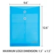 Plastic Envelope with String Closure | https://www.bestnamebadges.com