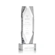 Delta Award on Base - Clear | https://www.bestnamebadges.com