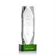 Delta Award on Base -  Green | https://www.bestnamebadges.com