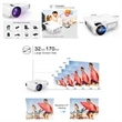 Professional Mini Projector Outdoor Movie Projector | https://www.bestnamebadges.com