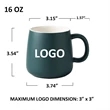 Glossy Ceramic Coffee Mug | https://www.bestnamebadges.com