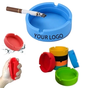 Round Silicone Ashtray