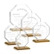 Leyland Award - Amber | https://www.bestnamebadges.com