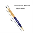 Bling Dynamic Crystal Liquid Metal Ballpens | https://www.bestnamebadges.com