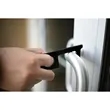 Touchless Black Acrylic Sanitary Key | https://www.bestnamebadges.com