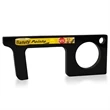 Touchless Black Acrylic Sanitary Key | https://www.bestnamebadges.com