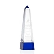Groove Obelisk Award - Blue | https://www.bestnamebadges.com