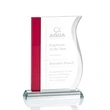 Burbank Award - Red | https://www.bestnamebadges.com