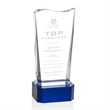 Violetta Award on Base - Blue | https://www.bestnamebadges.com