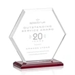 Barnett Award - Red | https://www.bestnamebadges.com