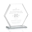 Barnett Award - Clear | https://www.bestnamebadges.com