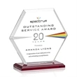 Barnett VividPrint™ Award - Red | https://www.bestnamebadges.com