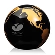 Globe Paperweight - Black | https://www.bestnamebadges.com