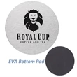 4" Round Stainless Steel Coasters w/ Custom Imprint | https://www.bestnamebadges.com