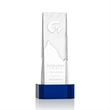 Rushmore Award on Base - Blue | https://www.bestnamebadges.com