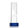 Rushmore Award on Base - Blue | https://www.bestnamebadges.com