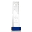 Rushmore Award on Base - Blue | https://www.bestnamebadges.com