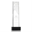 Rushmore Award on Base - Black | https://www.bestnamebadges.com