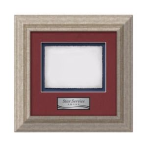 Terrene -  Antique Silver | https://www.bestnamebadges.com