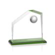 Andover Golf Award - Green | https://www.bestnamebadges.com