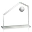 Andover Golf Award - Clear | https://www.bestnamebadges.com