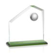 Andover Golf Award - Green | https://www.bestnamebadges.com
