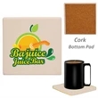 Customized 4" Square Ceramic Coaster w/ Custom Imprint | https://www.bestnamebadges.com