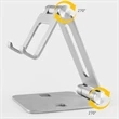 Fully Foldable Multi-angle Adjustable Phone/Tablet Stand | https://www.bestnamebadges.com