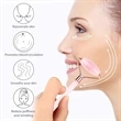 Rose Quartz Facial Jade Roller Gua Sha Set | https://www.bestnamebadges.com