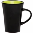 10 oz Tazo Two Tone Coffee Mugs Matte Finish Cups | https://www.bestnamebadges.com
