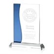 Landfield Award - Blue | https://www.bestnamebadges.com