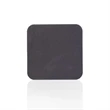 Stainless Steel Square Coaster w/Custom Logo & Cork Backing | https://www.bestnamebadges.com