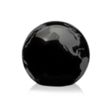 Globe Paperweight - Black | https://www.bestnamebadges.com