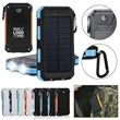 10,000mAh Solar Power Bank with Compass | https://www.bestnamebadges.com