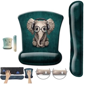 Mouse Pad with Wrist Support Set
