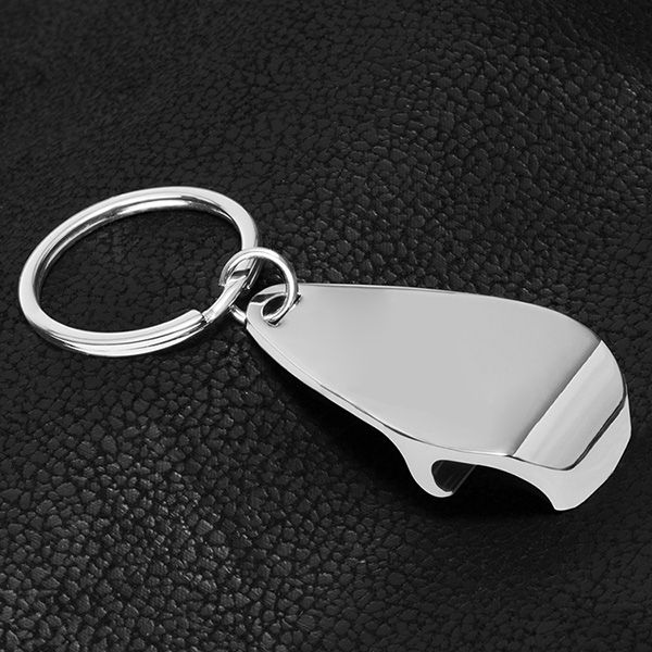 Elite Laser Engraved Metal Bottle Opener Keyholder.