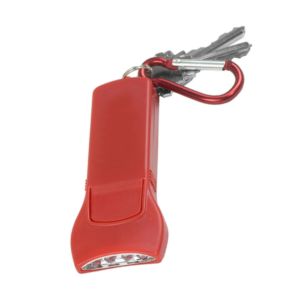 Beamer 4 LED Keyholder Keylite with Carabiner Clip | https://www.bestnamebadges.com