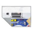 Full Color Import Air Ship Microfiber Cloth & Screen Cleaner | https://www.bestnamebadges.com