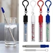 Reusable Stainless Steel Straw | https://www.bestnamebadges.com