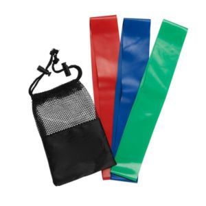 3 Piece Fitness Resistance Band Set