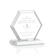 Barnett Award - White | https://www.bestnamebadges.com