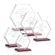 Barnett Award - Red | https://www.bestnamebadges.com