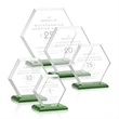 Barnett Award - Green | https://www.bestnamebadges.com