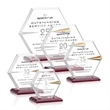 Barnett VividPrint™ Award - Red | https://www.bestnamebadges.com