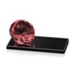 Gemstone Award on Black - Ruby | https://www.bestnamebadges.com