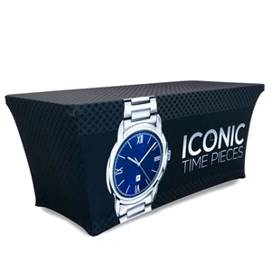 Table Cloth Stretch Fit  (Top & 4 Sides fully printed)